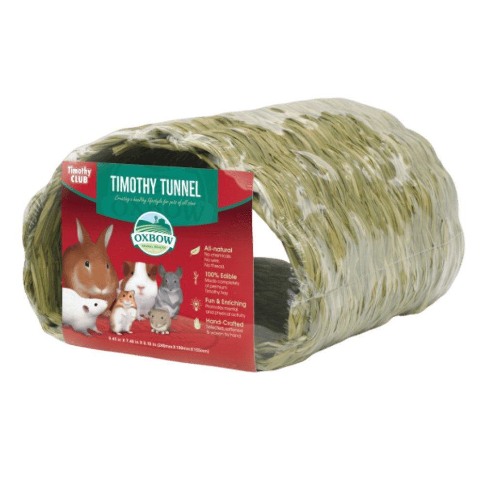 Hand Crafted Timothy Hay Tunnel For Small Animals