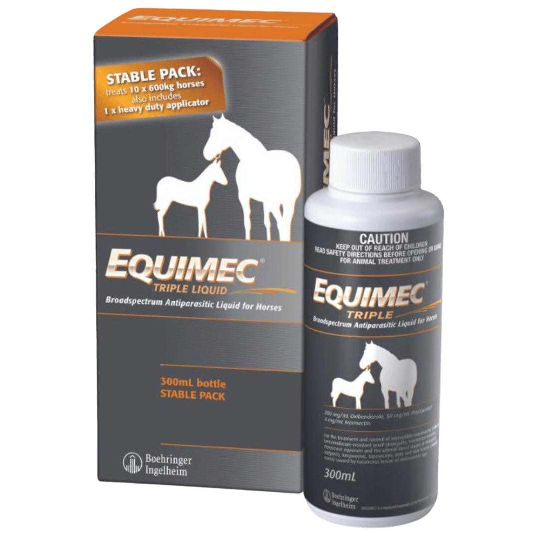 Equimec Triple Broad Spectrum Antiparasitic Liquid For Horses