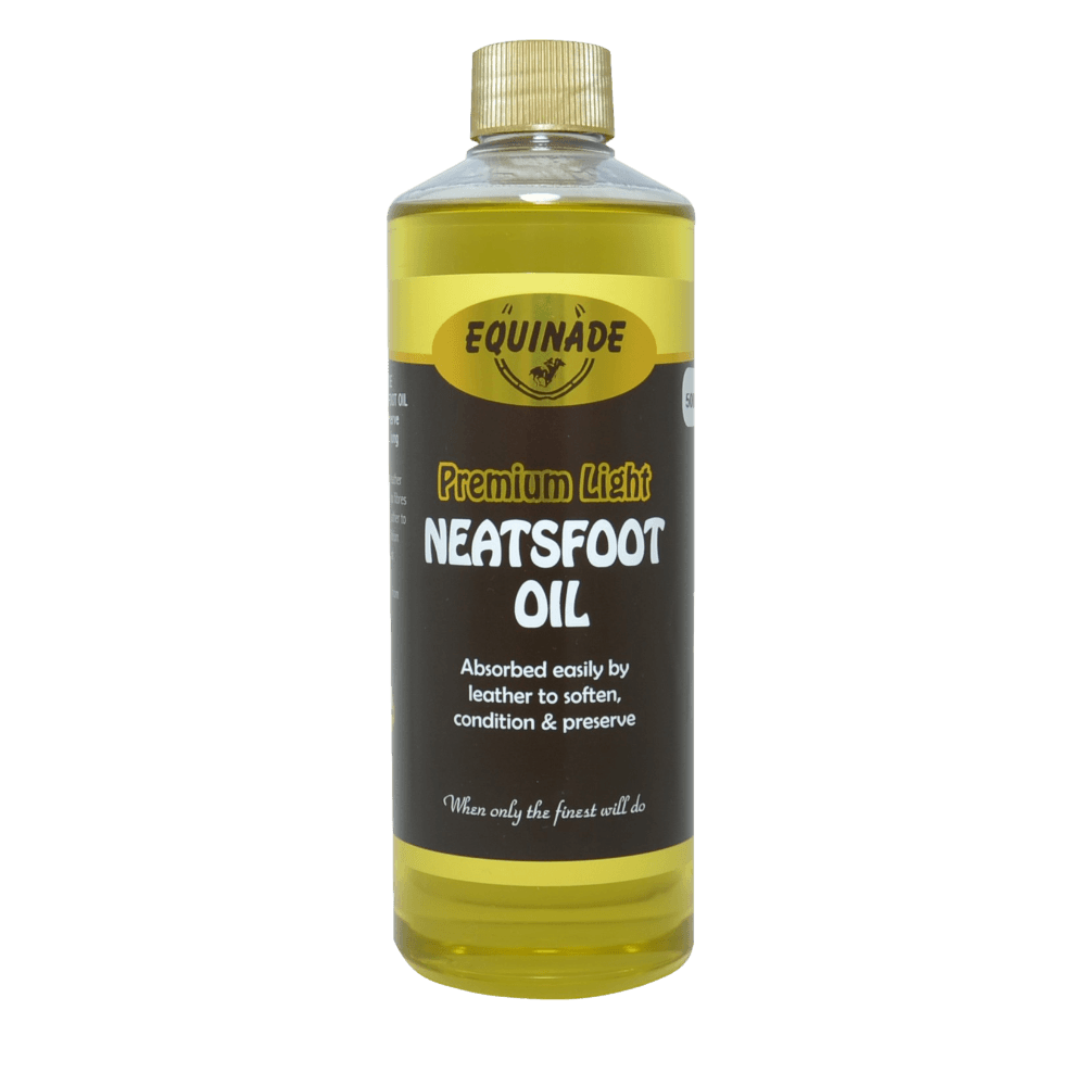 Equinade Premium Light Neatsfoot Oil Horse Leather Care