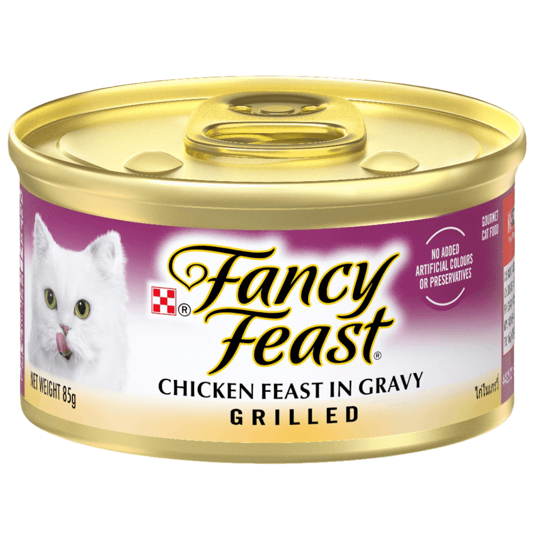 Adult Grilled Chicken Feast In Gravy Wet Cat Food