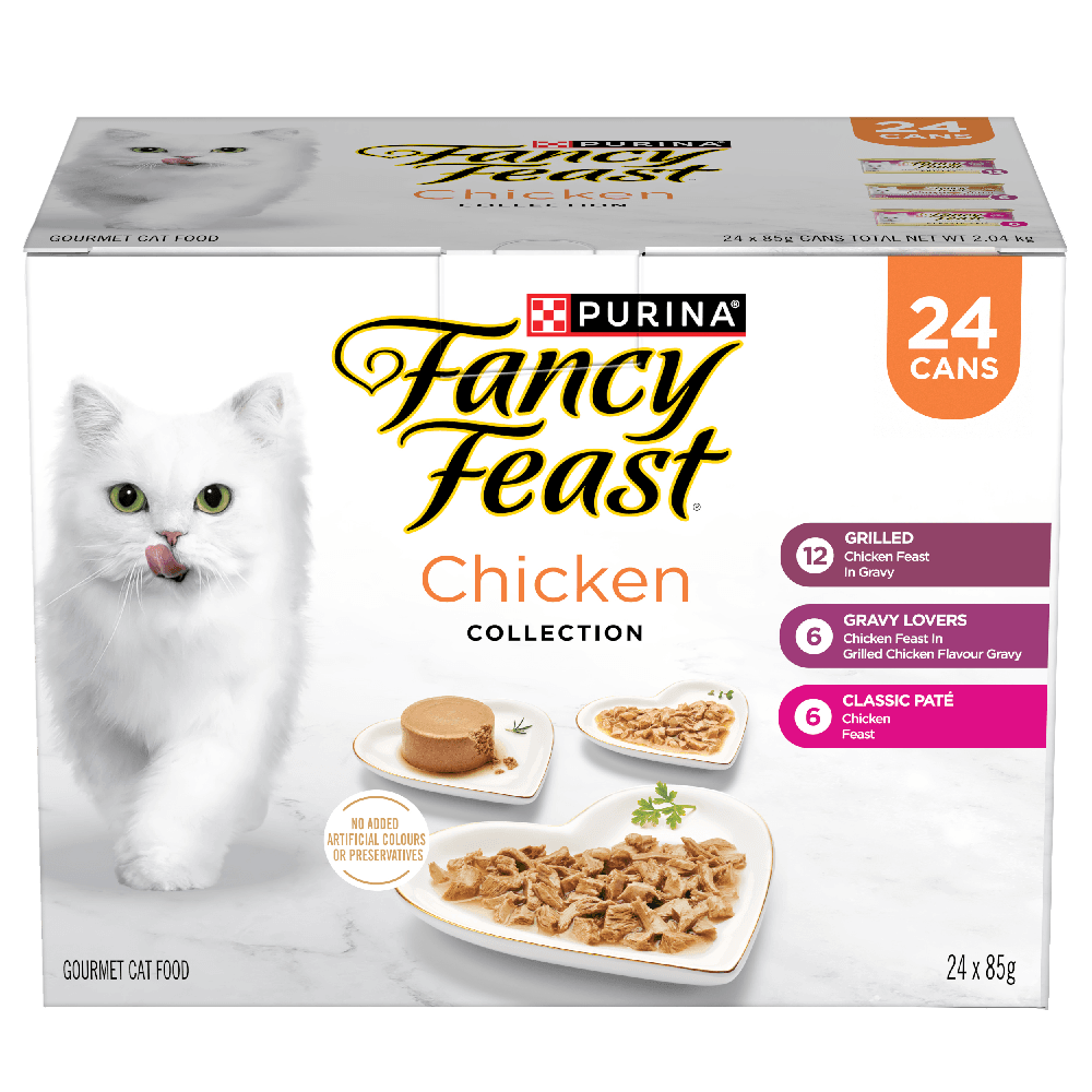 Chicken Collection Variety Pack Adult Wet Cat Food Cans