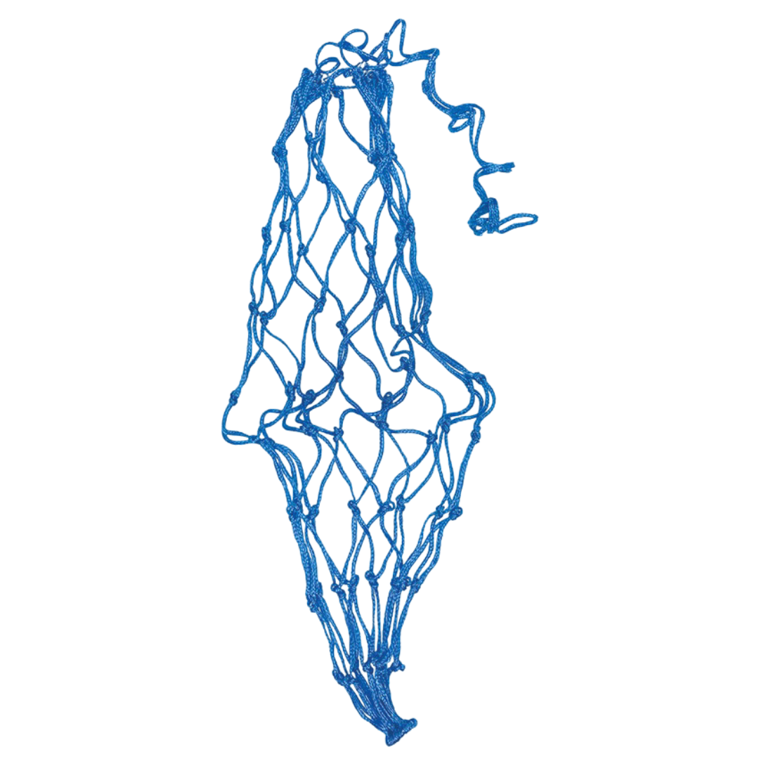 Slow Feeder Hay Net For Horses In Royal Blue