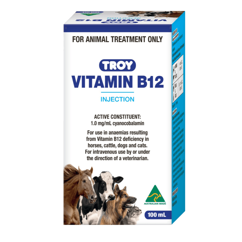 Troy Vitamin B12 Injection For Cats Dogs And Horses