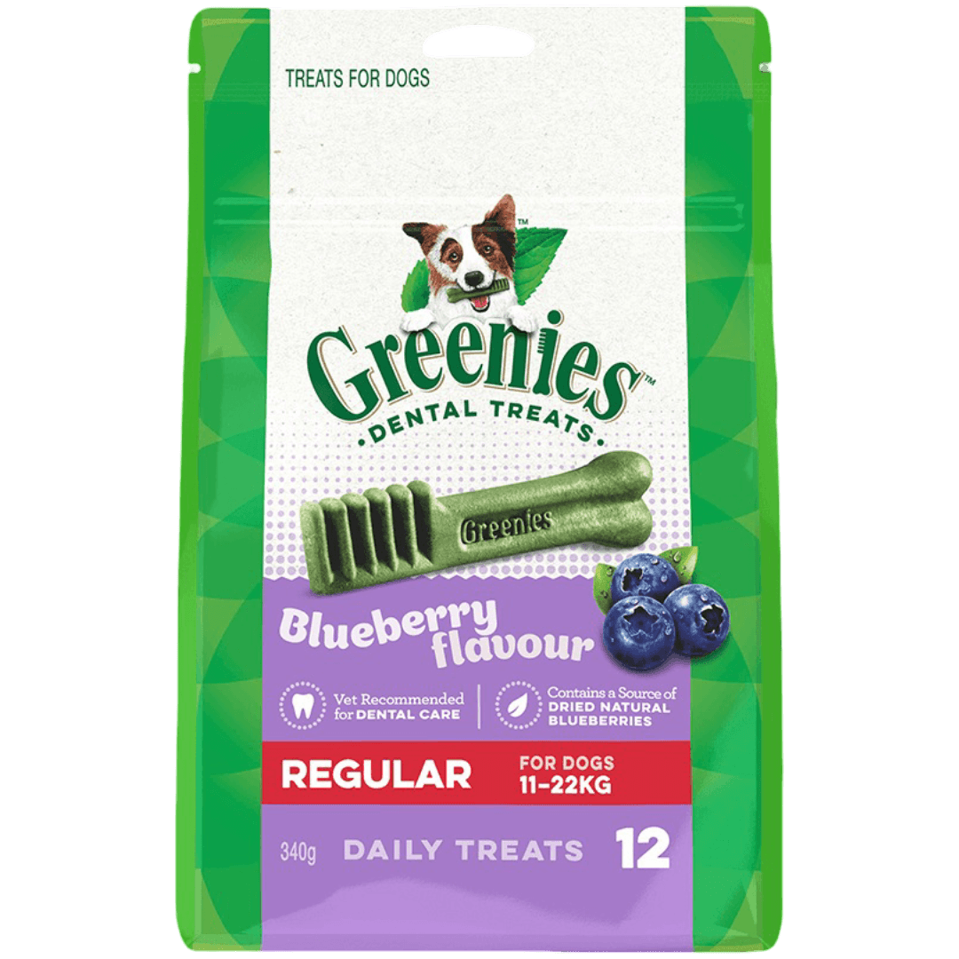 Blueberry Flavour Regular Dog Dental Treats