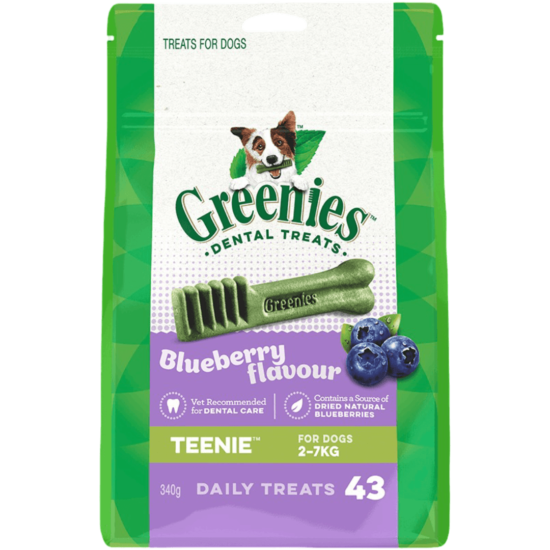 Blueberry Flavour Teenie Dog Dental Treats