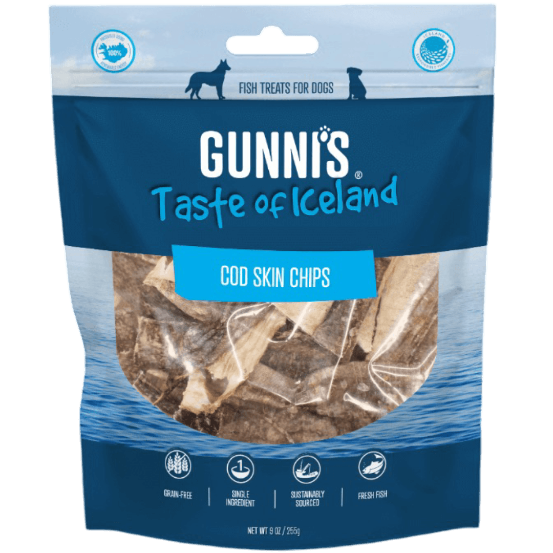 Cod Skin Chips Dog Treats