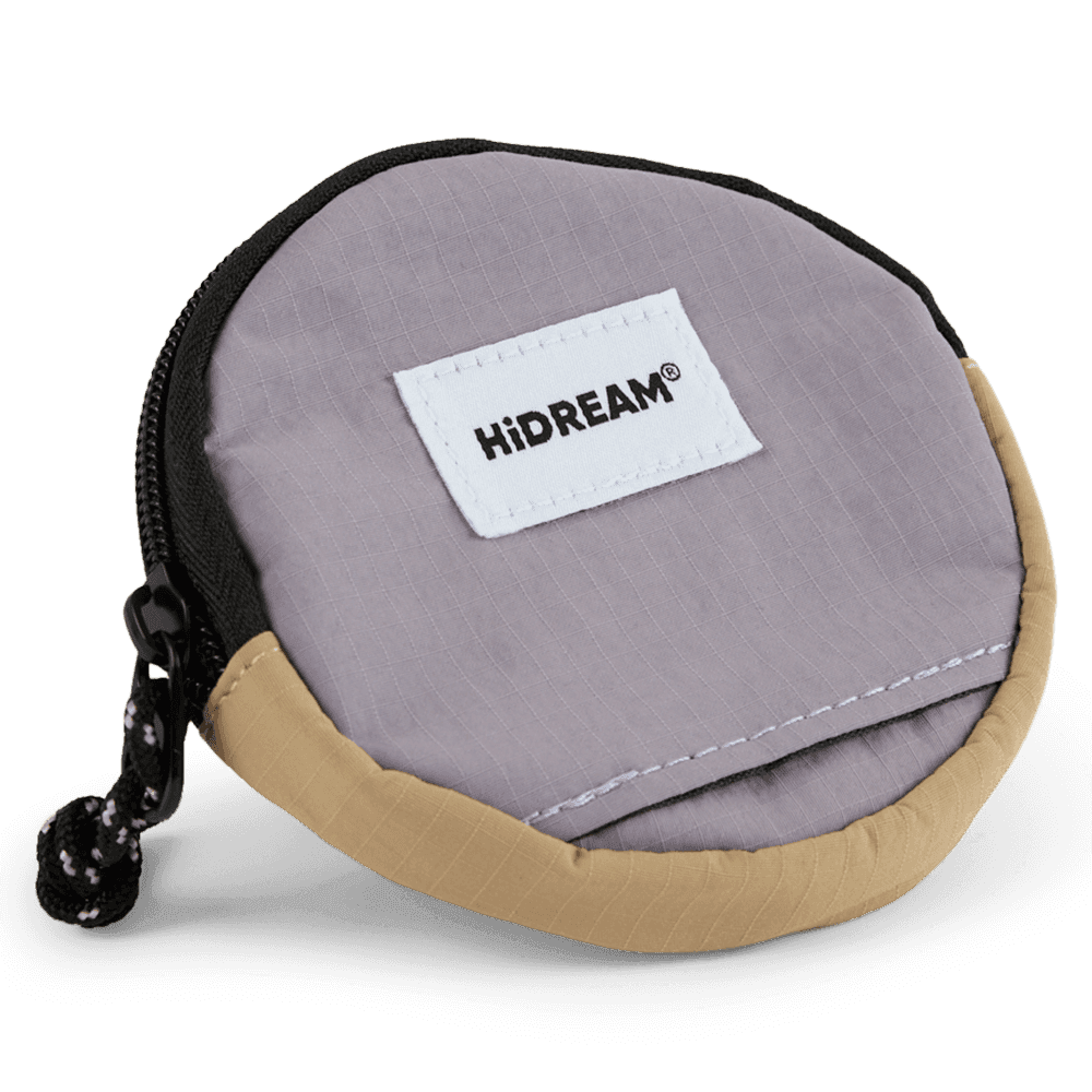 Soft Compact Poop Bag Holder in Lilac