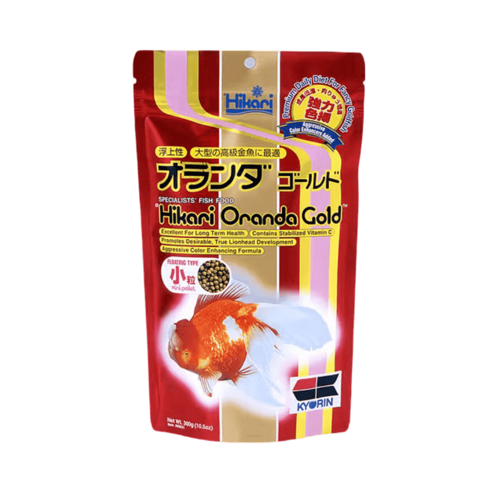 Oranda Gold Mini Floating Pellets for Specialty Goldfish