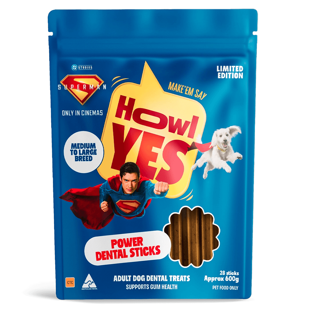 Power Dental Sticks Medium Large Dog Treats with Cranberries