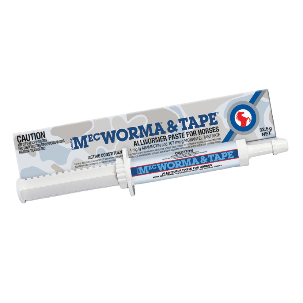 Mecworma And Tape Wormer Paste For Horses