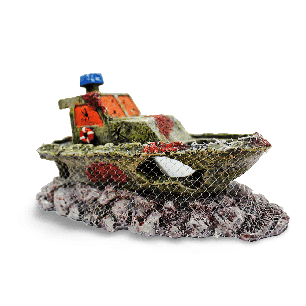 Aquatopia Hermit Crab Shipwreck With Net