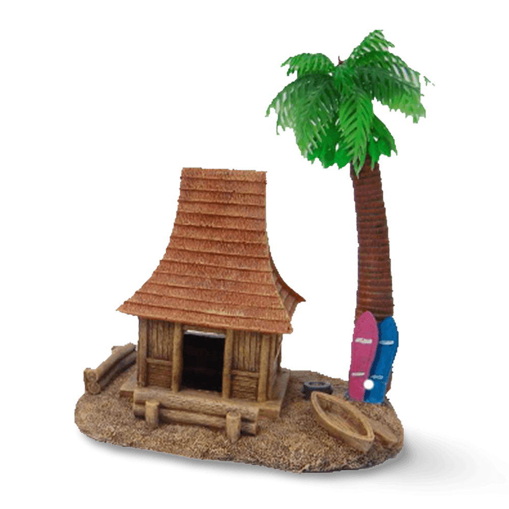 Aquatopia Hermit Crab House With Palm Tree