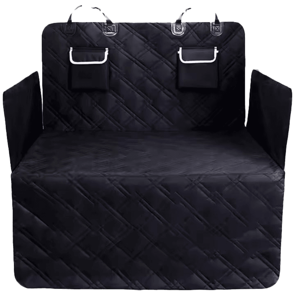 Car Boot Cover Dog Black