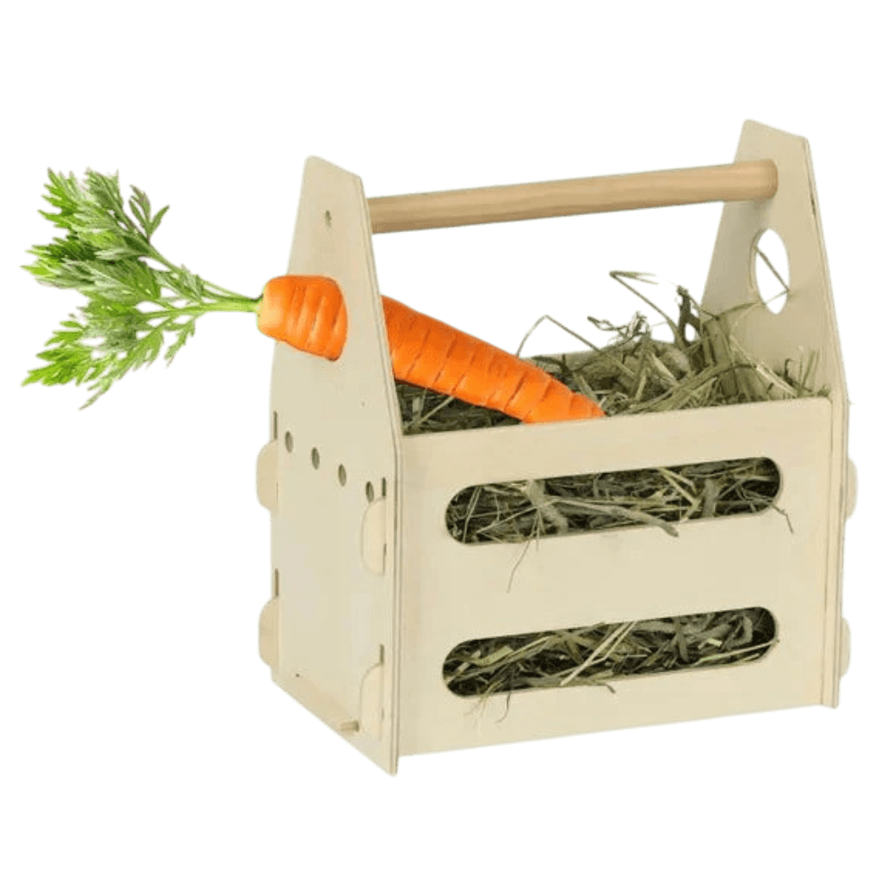 Veggie Patch Tool Box Hay Rack Feeder For Small Animals