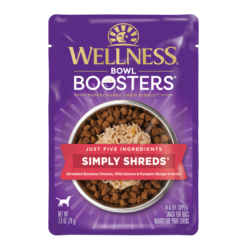 Bowl Boosters Salmon Adult Wet Dog Food Pouches