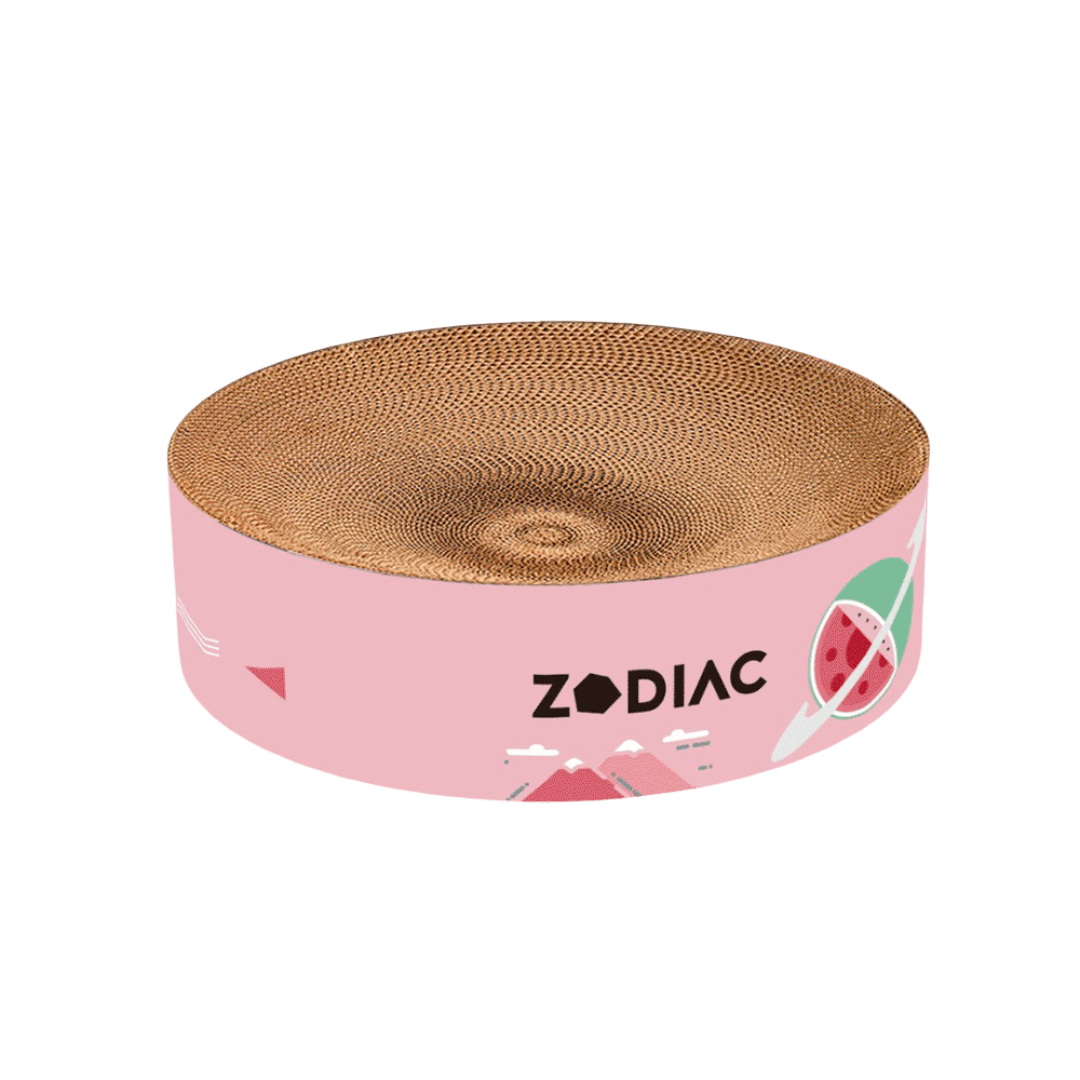 Zodiac Round Cat Scratcher Watermelon