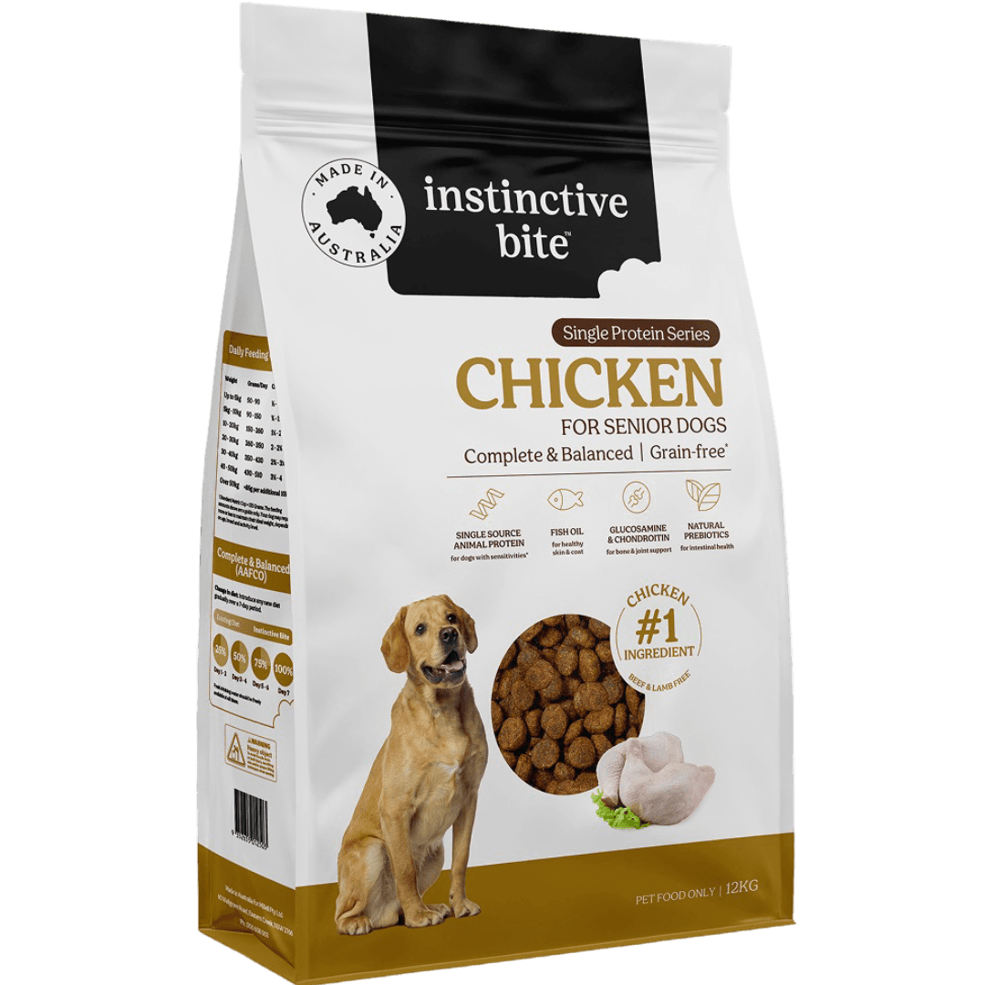 Single Protein Chicken Grain Free Senior Dry Dog Food