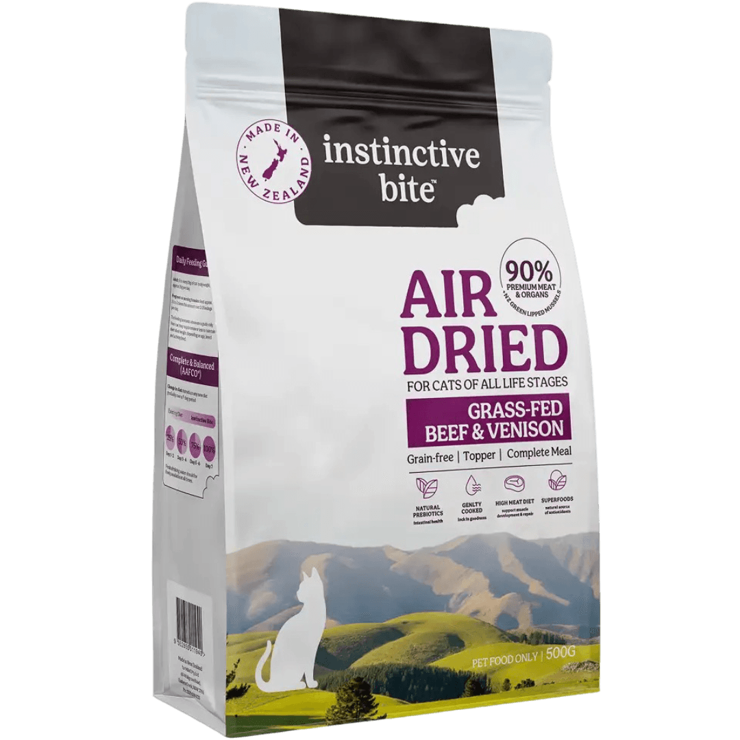 Beef & Venison Air Dried All Lifestages Dry Cat Food