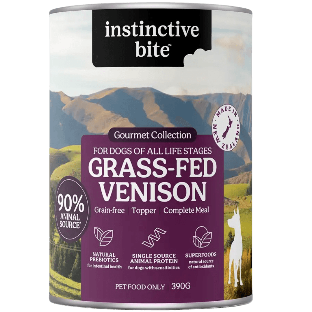 Single Protein Venison All Lifestages Wet Dog Food Cans