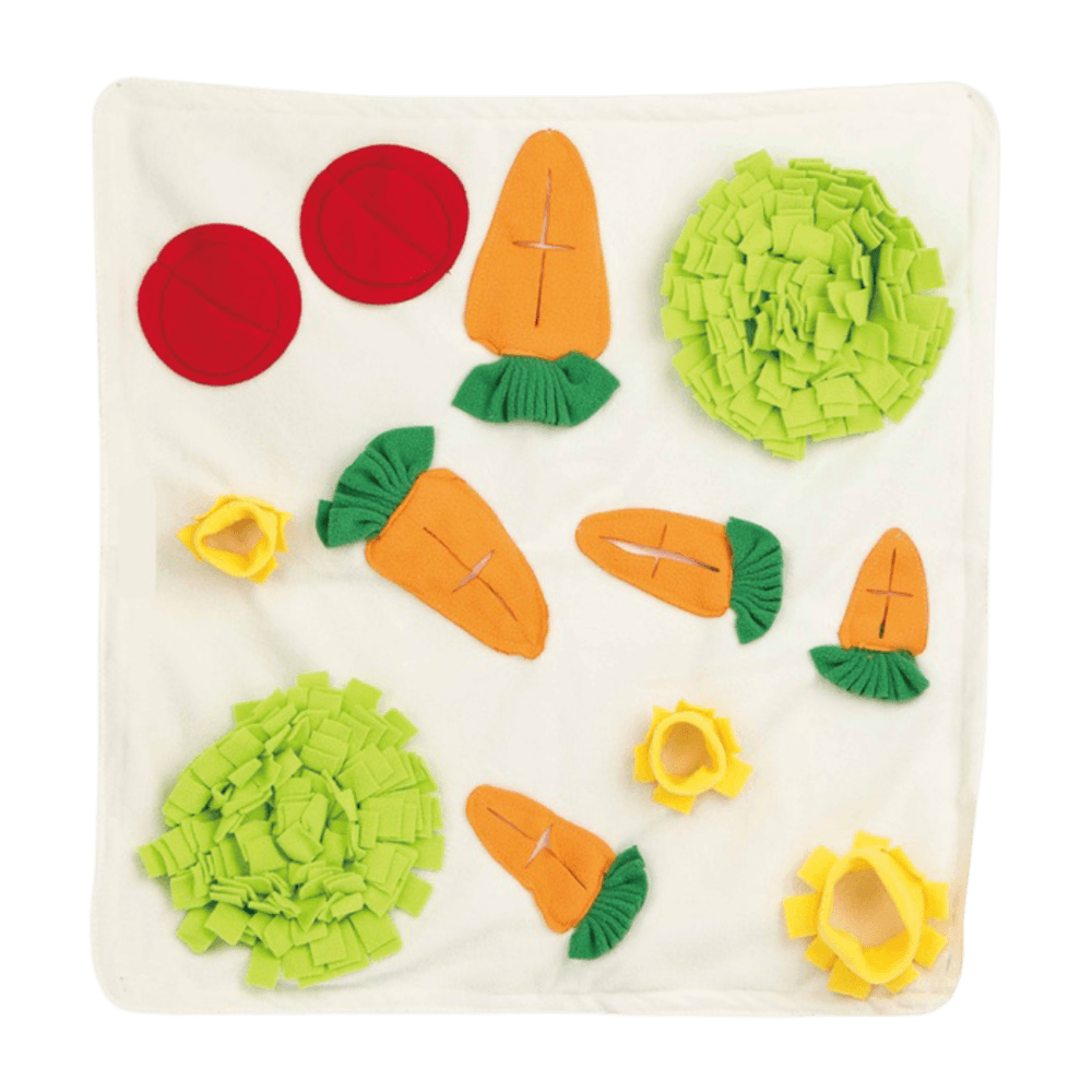 Nature Island Vegetable Theme Foraging Mat Small Animal Activity Toy