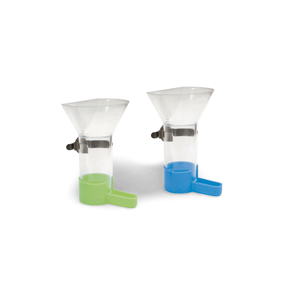 Funnel Feeder Green Blue