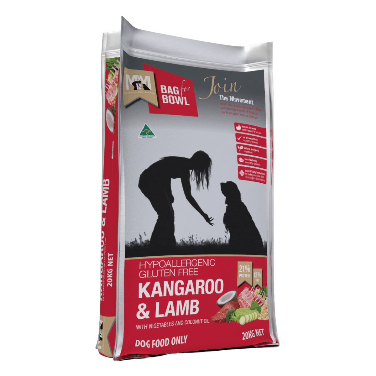 Kangaroo & Lamb All Lifestages Dry Dog Food