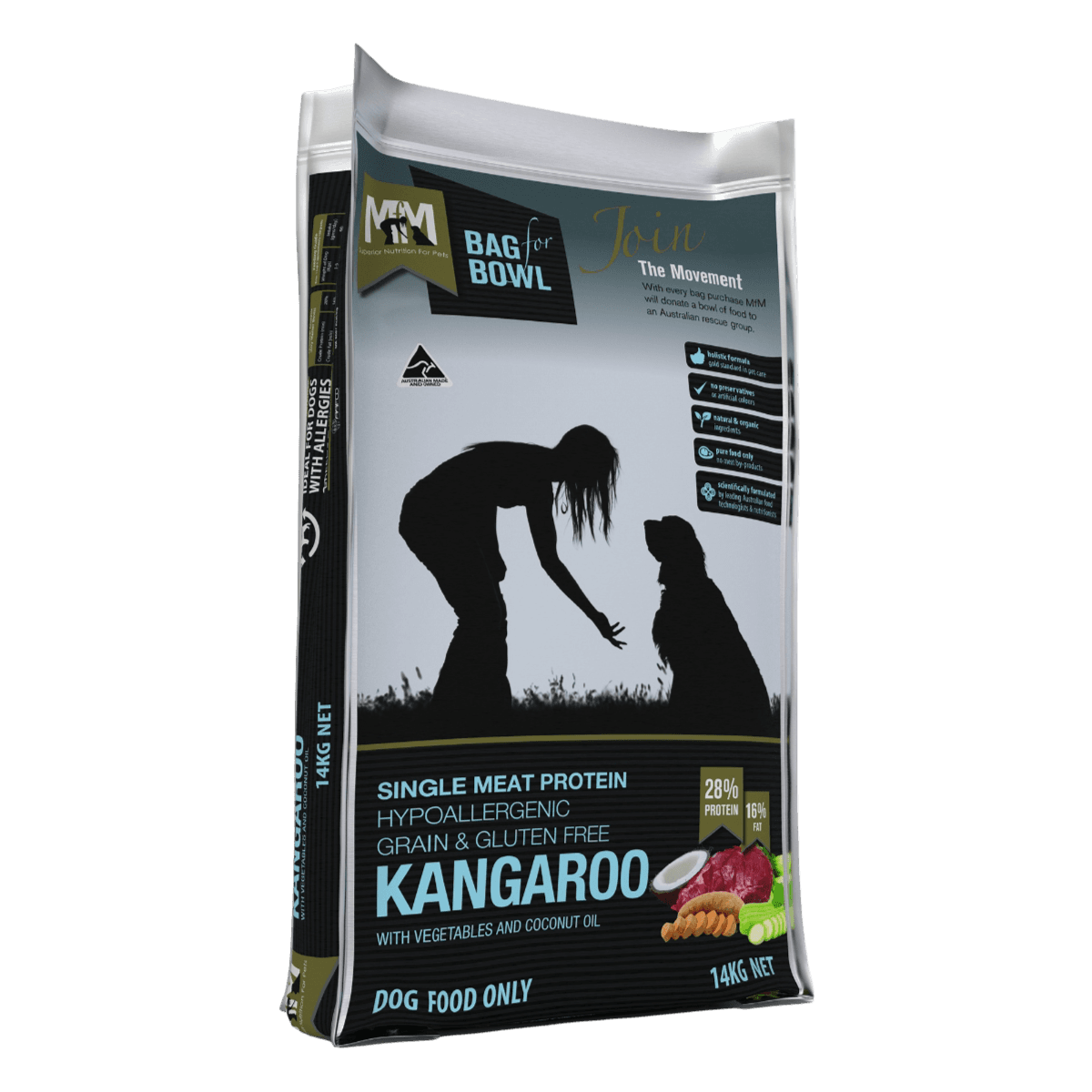 Single Protein Kangaroo Grain Free All Lifestages Dry Dog Food