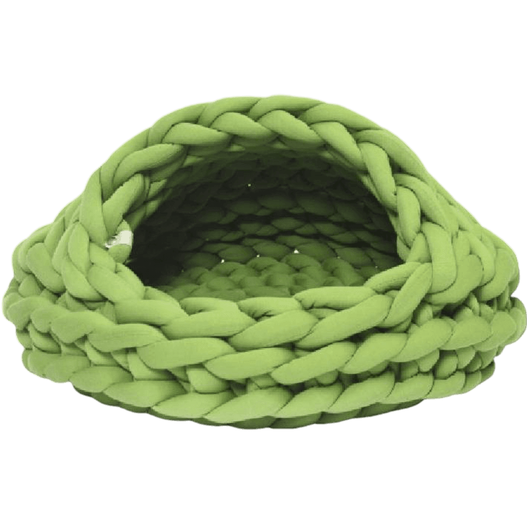 Comfort Nest Cat Bed Green