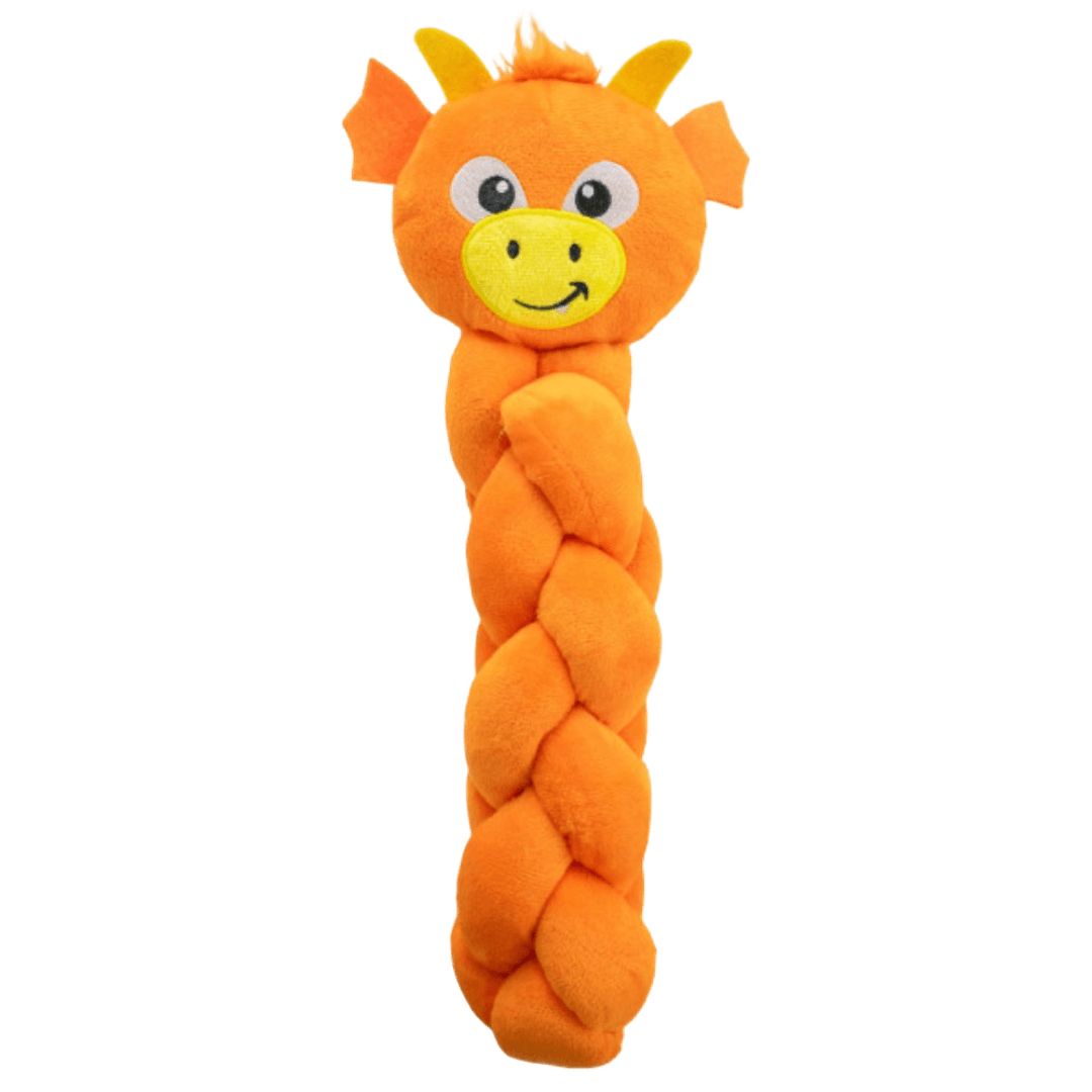 Nina Ottosson Silly Twistiez Dragon Puzzle Plush Dog Toy