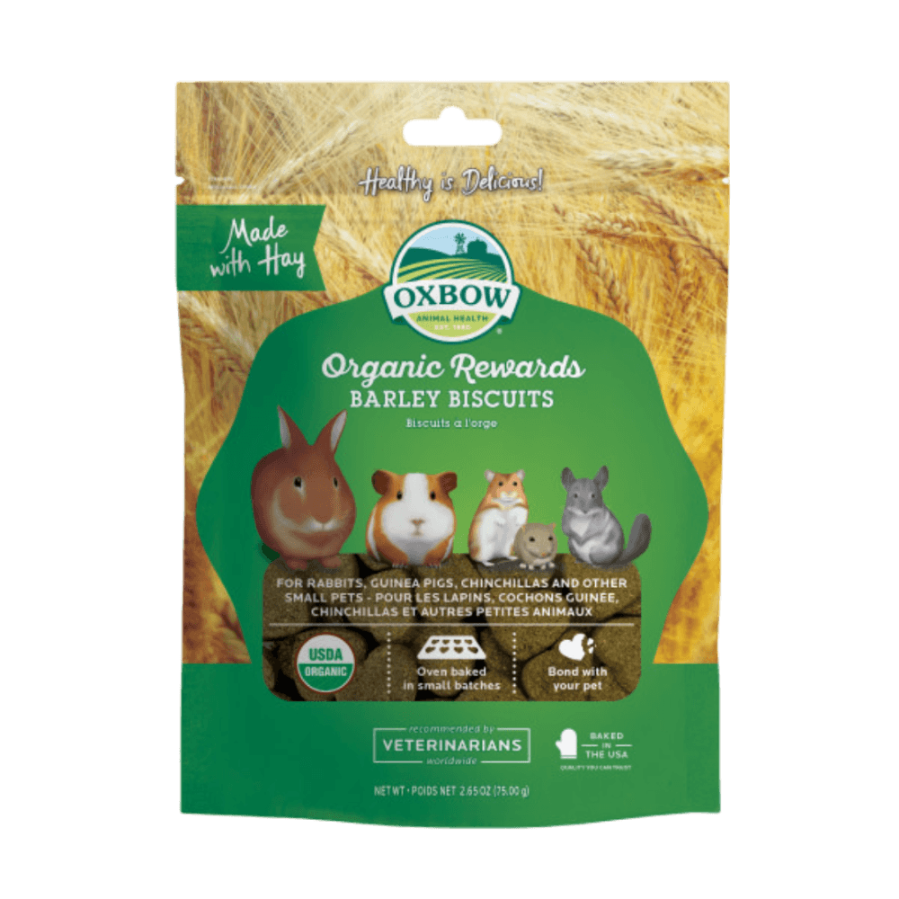 Certified Organic Rewards Barley Biscuit Small Animal Treats