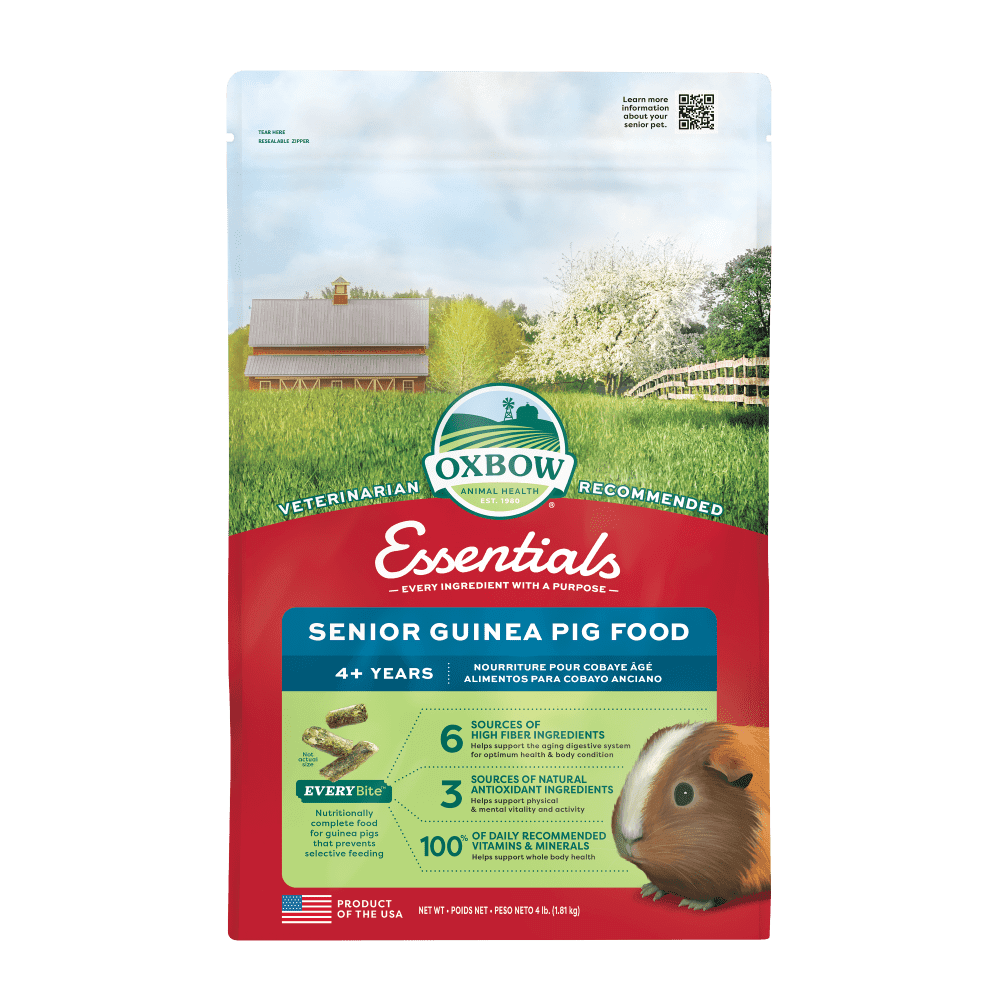 Essentials Senior Guinea Pig Food With Aging Digestive Support