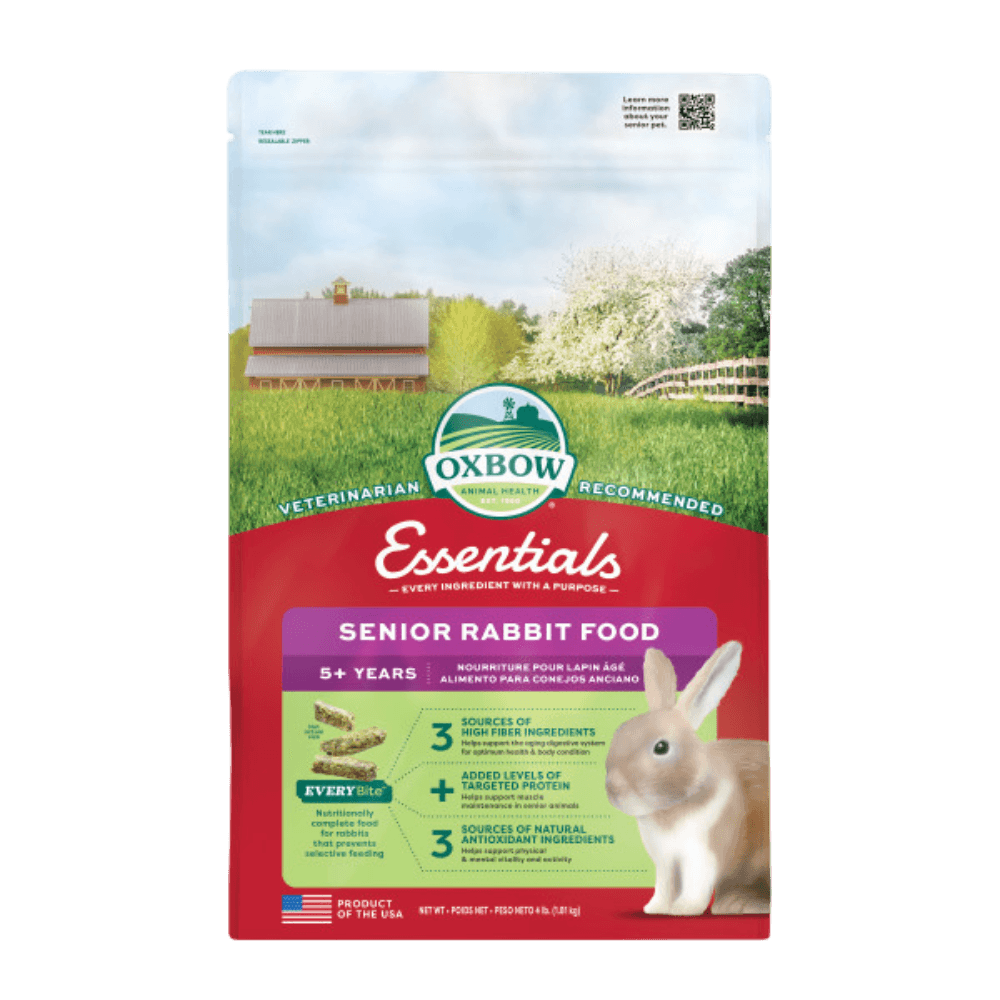 Essentials Senior Rabbit Pellet Food With Aging Digestion Support