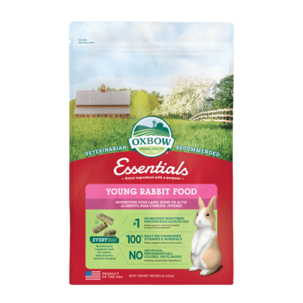 Essentials Young Rabbit Pellet Food With Alfalfa Hay