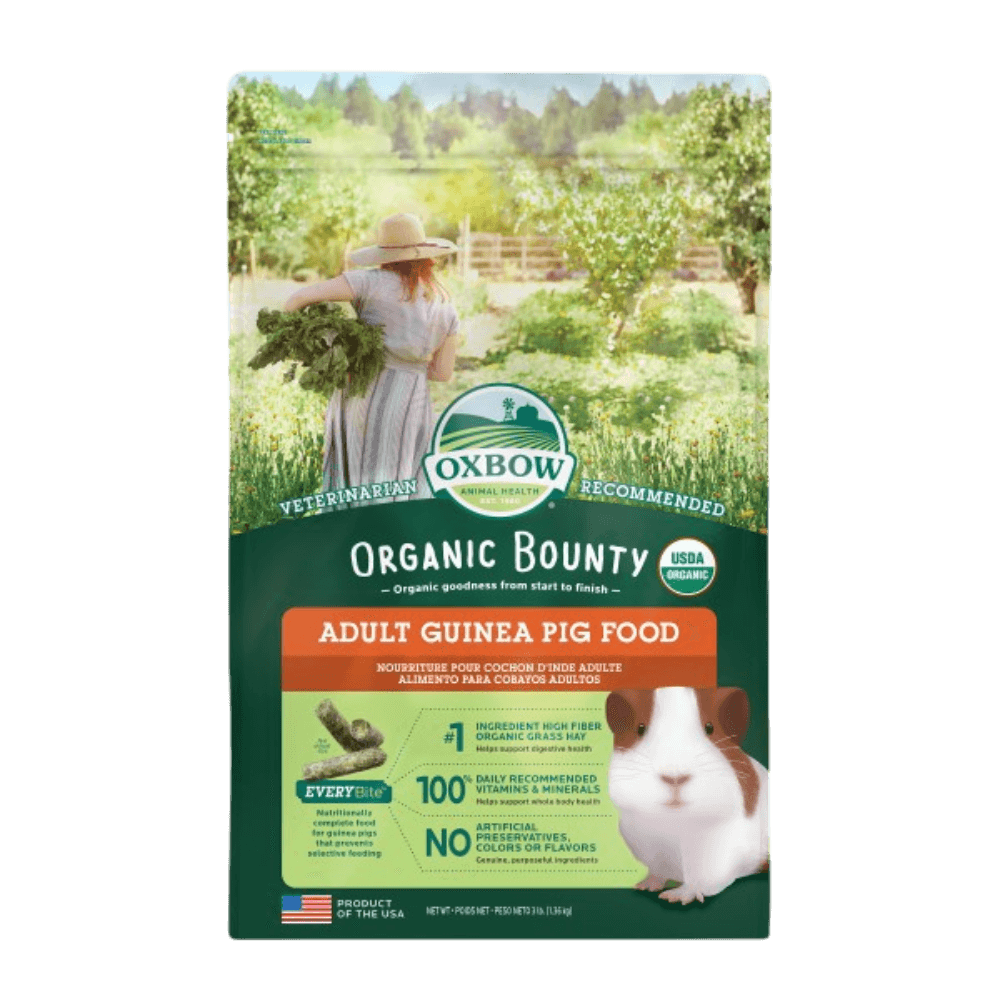 Organic Bounty Adult Guinea Pig Food With Organic Grass Hay