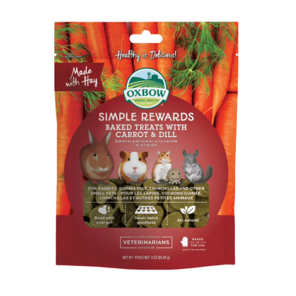 Simple Rewards Carrot And Dill Treats For Small Animals