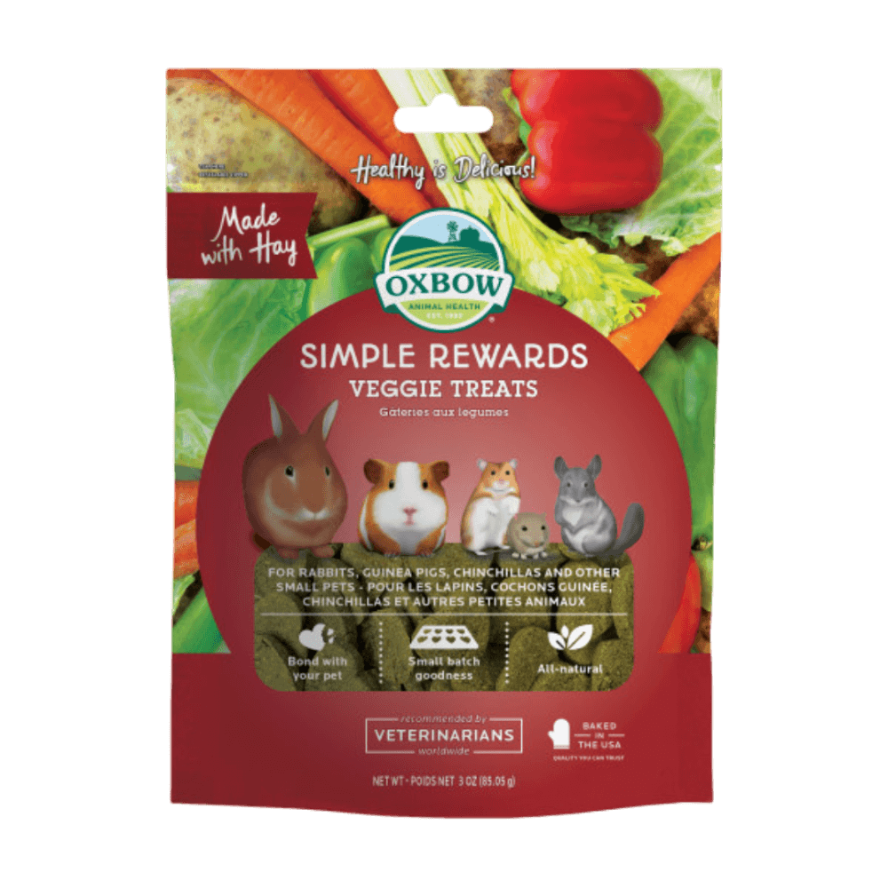 Simple Rewards Veggie And Hay Treats For Small Animals