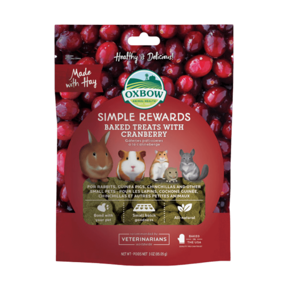 Simple Rewards Cranberry Treats For Small Animals