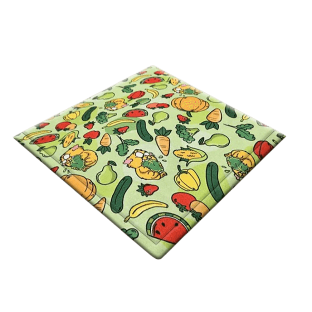 2 X 4 Fleece Cage Liner Veggie Patch for Guinea Pigs