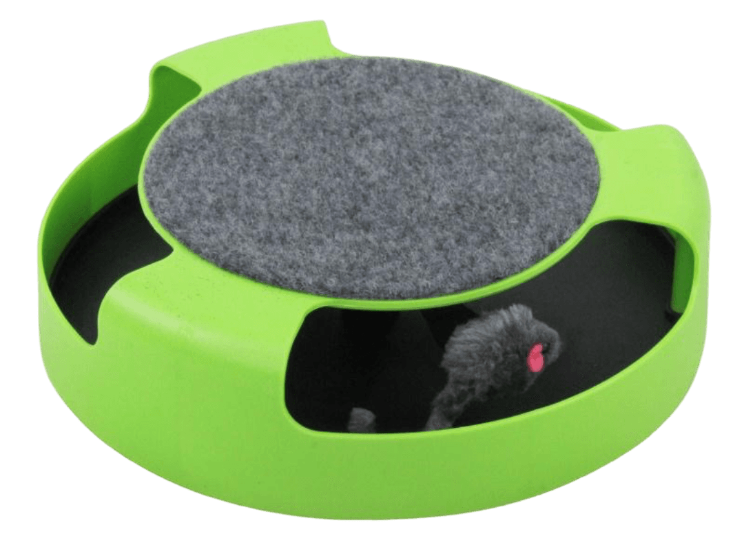 Cat Toy Chase And Scratch Circle
