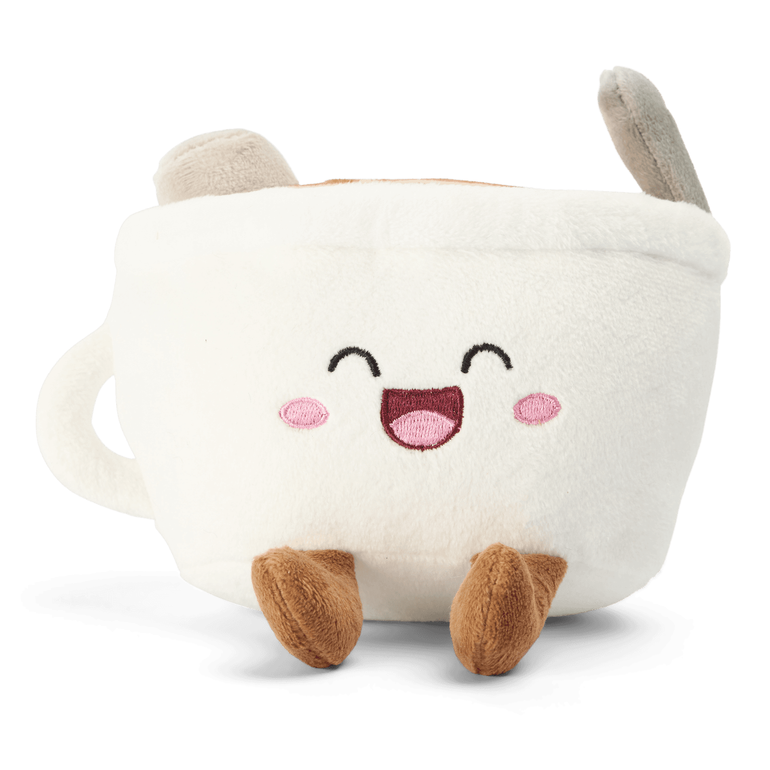 Coffee Plush Dog Toy