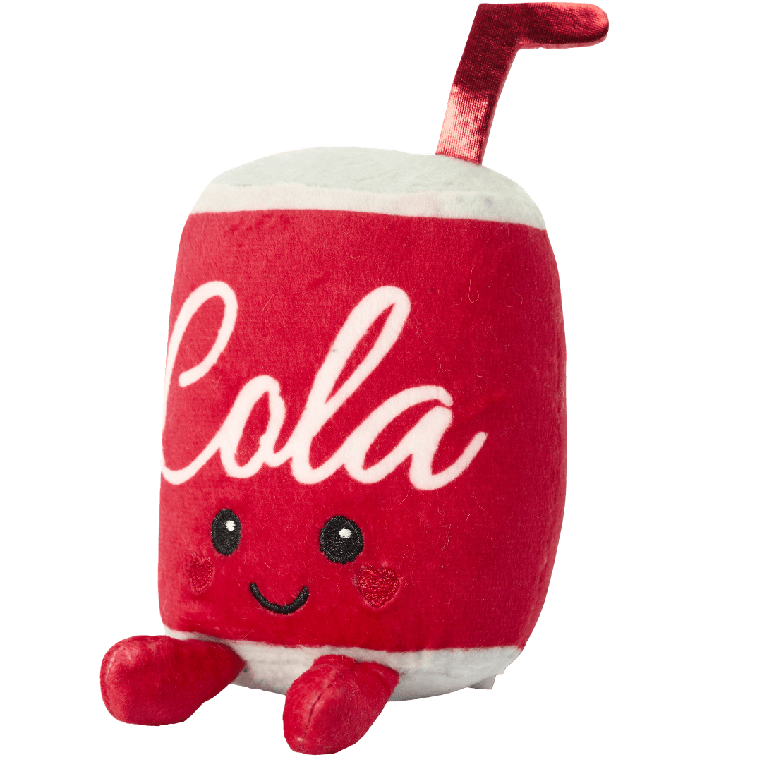 Cola Plush Dog Toy