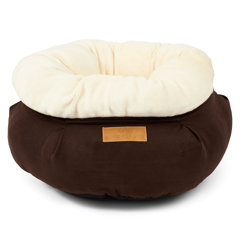 Donut Snuggler Cave Bed For Dogs And Cats