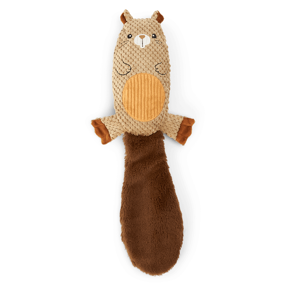 Large Stuffing Free Squirrel Dog Toy