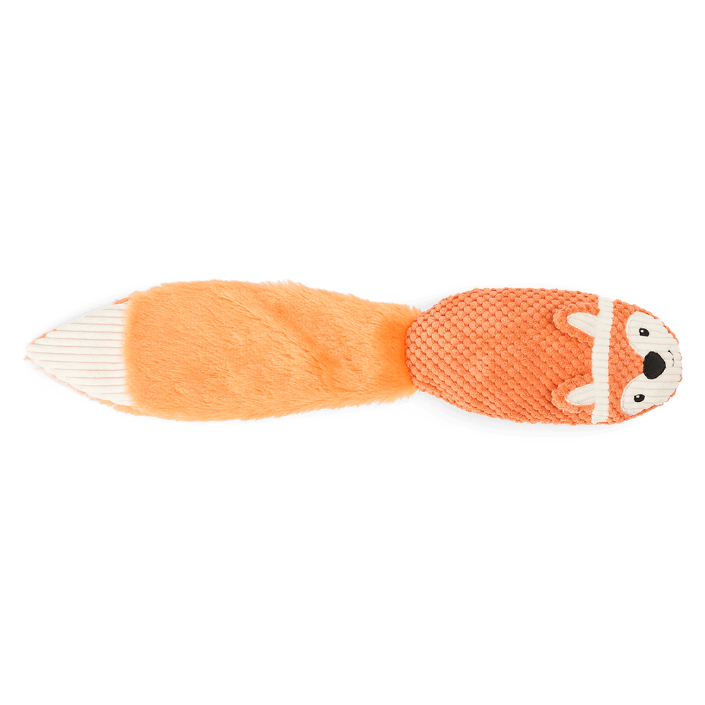 Large Stuffing Free Fox Dog Toy