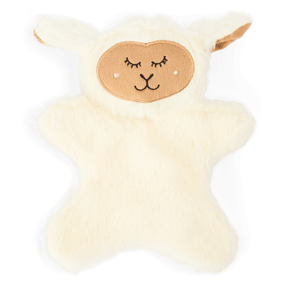 Sheep Plush Blankie Dog Toy