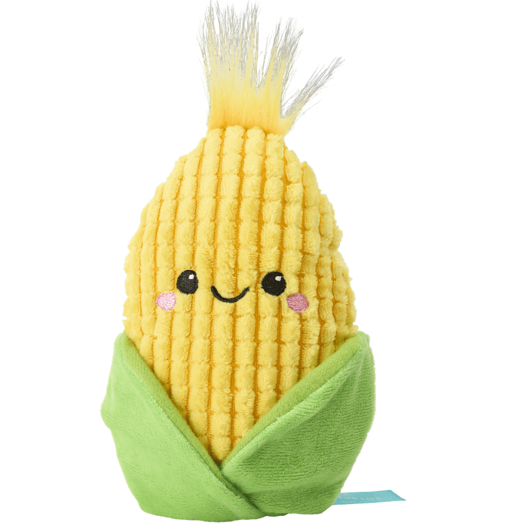 Sweet Corn Plush Dog Toy