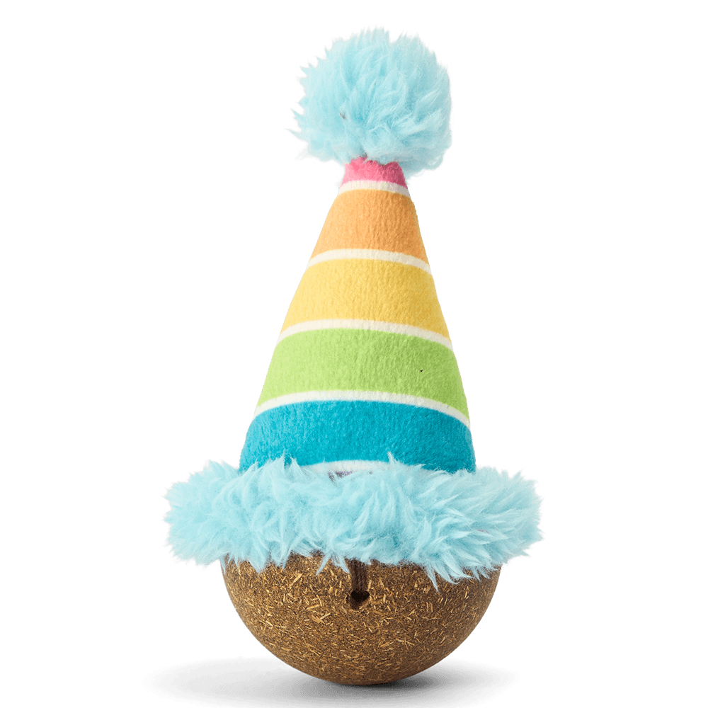 Party Hat Cat Toy With Catnip