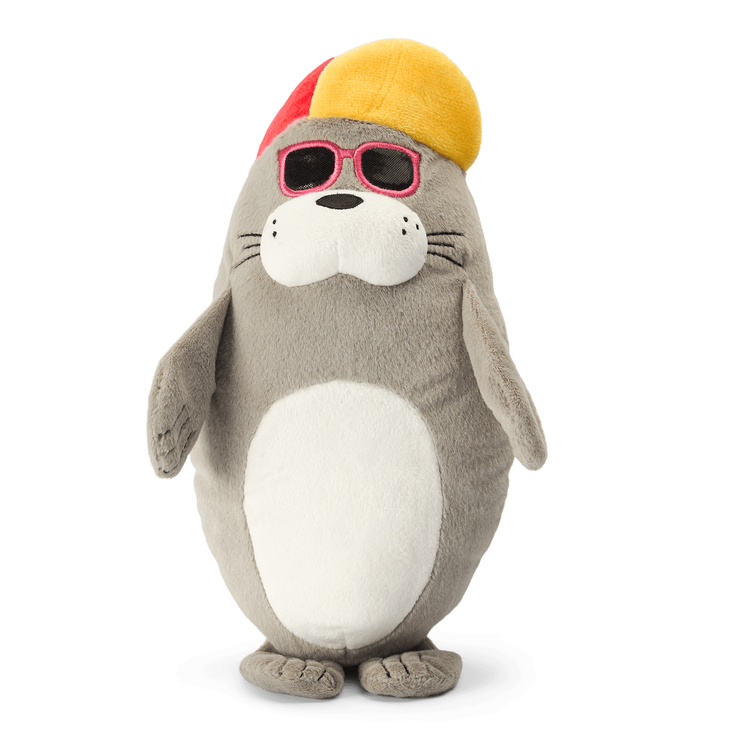 Floating Summer Seal With Silly Squeaker Dog Toy