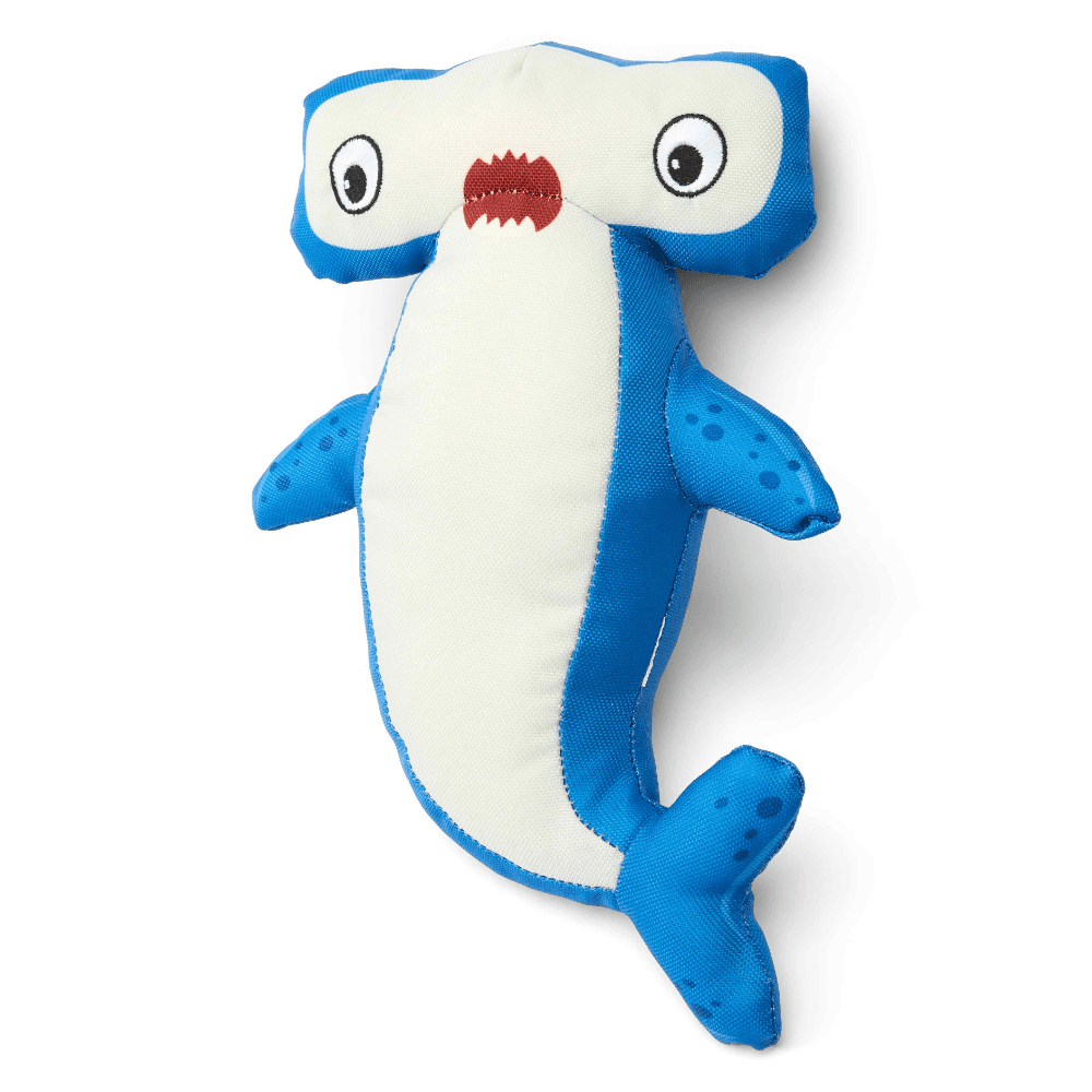 Floating Hammerhead Shark With Bottle Dog Toy