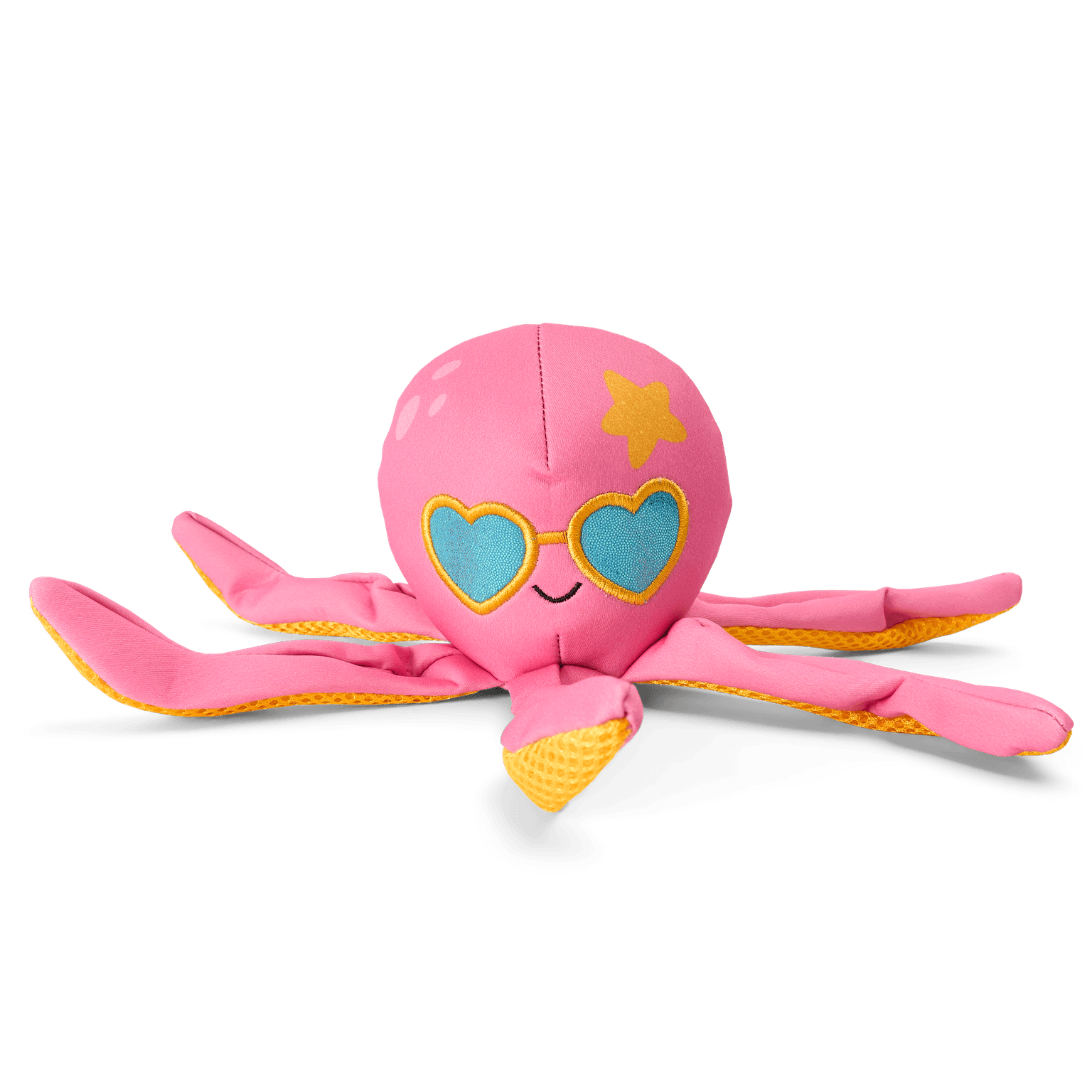 Floating Summer Crinkle Octopus Plush Dog Toy